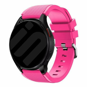 Amazfit Bip U (Pro) Twill Silikonarmband (Bright Rosa)