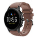 Fossil Gen 5 Silikonarmband (Kaffee Braun)