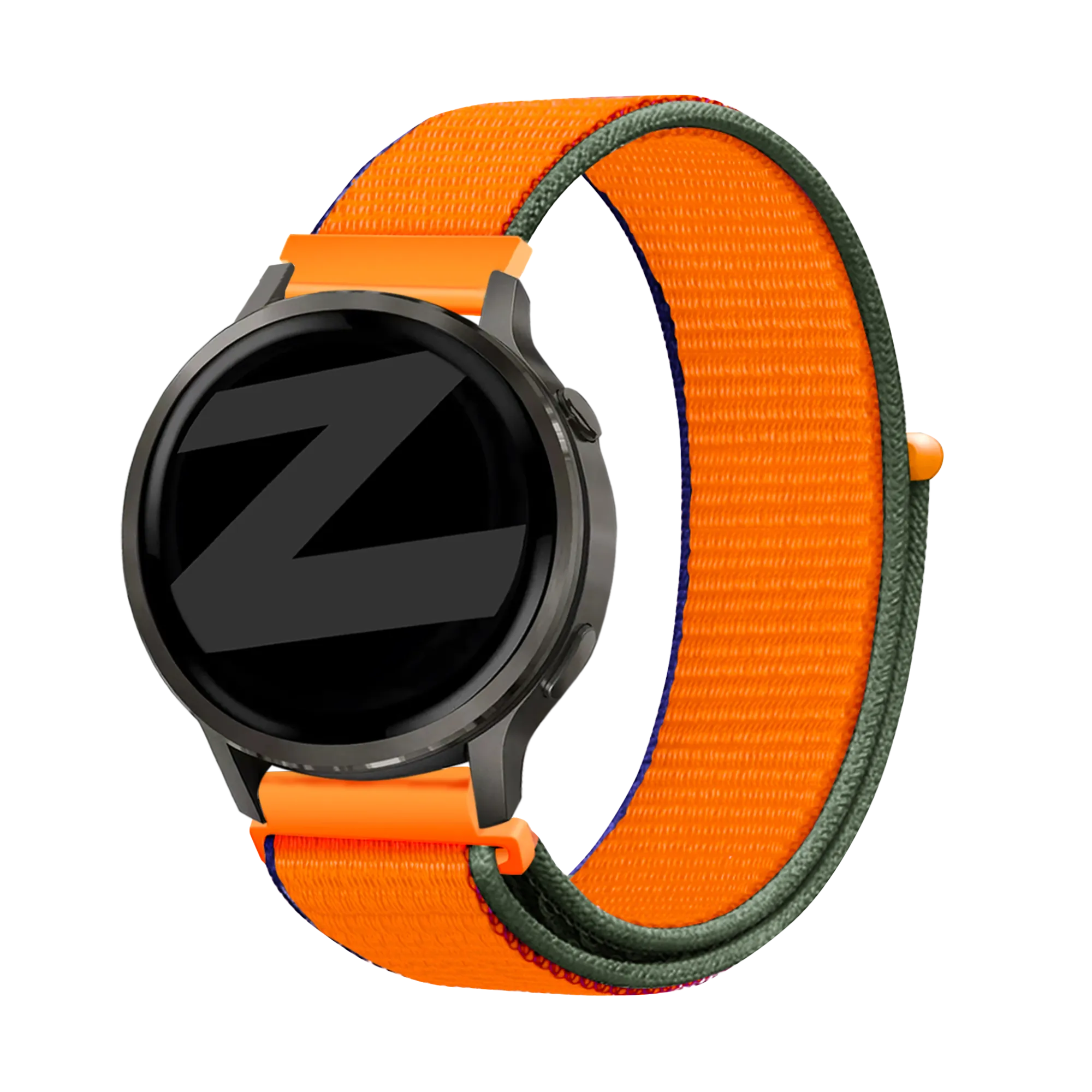Bandz Garmin Vivomove 3s Nylon Loop Strap (Kumquat)