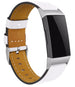 Fitbit Charge 4 bandje leer (wit)