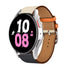 Samsung Galaxy Watch 5 - 44mm Lederarmband (Weiß/Dunkelblau)