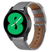 Bracelet cuir Samsung Galaxy Watch 4 40mm (gris)