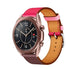 Correa cuero Samsung Galaxy Watch 3 41mm (rosa/marrón rojo)