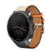Polar Grit X Pro Leather Strap (White/Navy Blue)