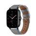 Bracelet cuir Amazfit GTS 2 (gris)