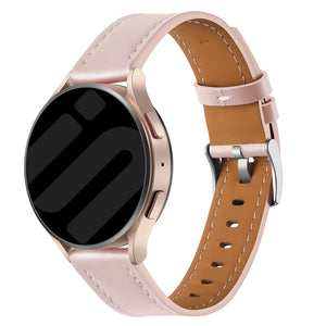 Bracelet cuir 'One Push' Amazfit Active (rose clair)