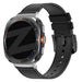 Bandz Correa cuero híbrido con hebilla Samsung Galaxy Watch Ultra (negro)