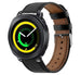 Samsung Gear SportLederarmband (schlankes Schwarz)