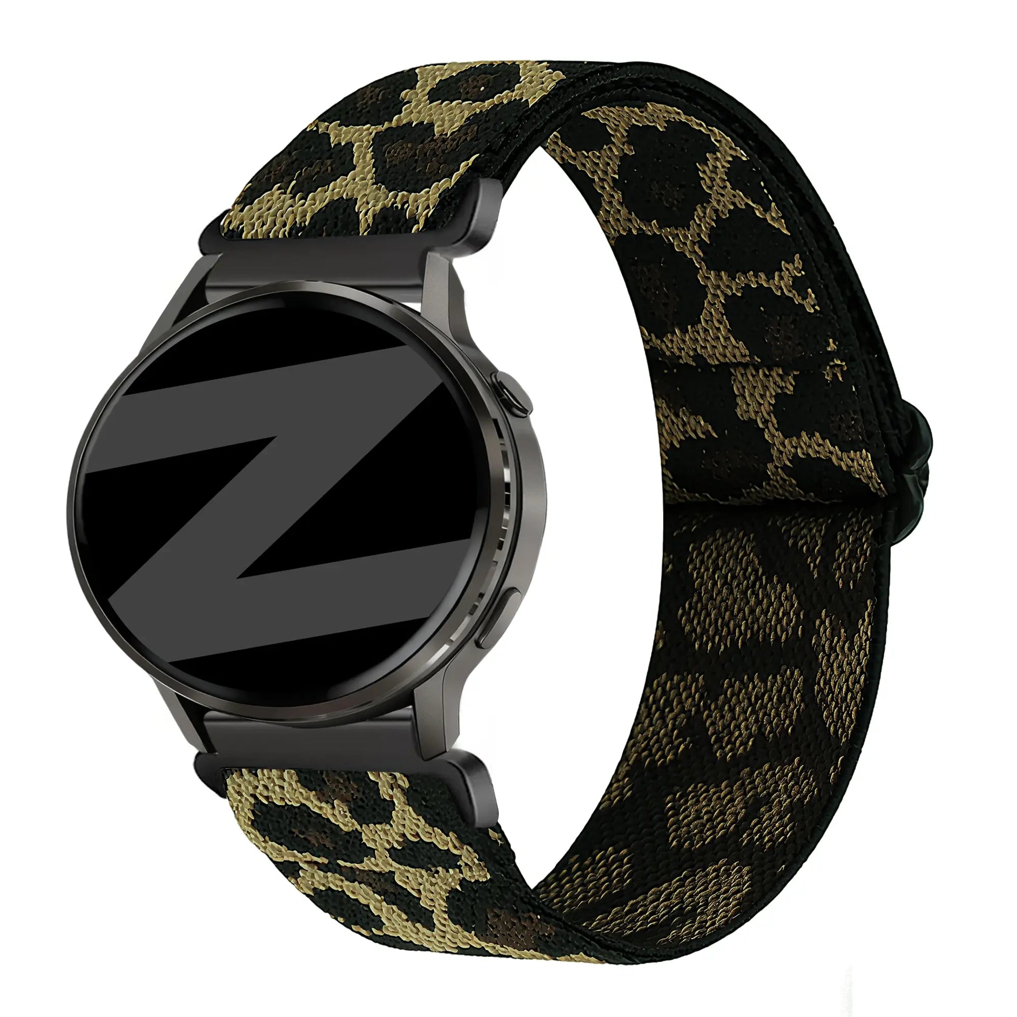 Bandz Correa nylon elástica Garmin Venu 3s (Leopardo)