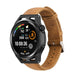 Bracelet cuir Huawei Watch GT (marron)