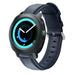 Samsung Gear Sport leren bandje (donkerblauw) 