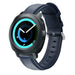Samsung Gear Sport leren bandje (donkerblauw) 