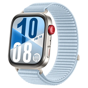 Huawei Watch Fit 3 Nylon Wave Strap (Light Blue)