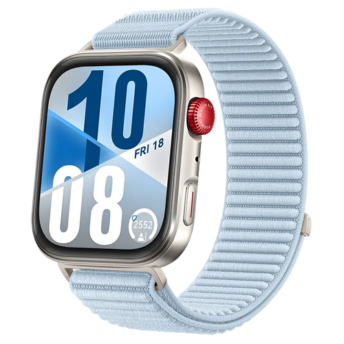 Huawei Watch Fit 3 Nylon Wave Strap (Light Blue)