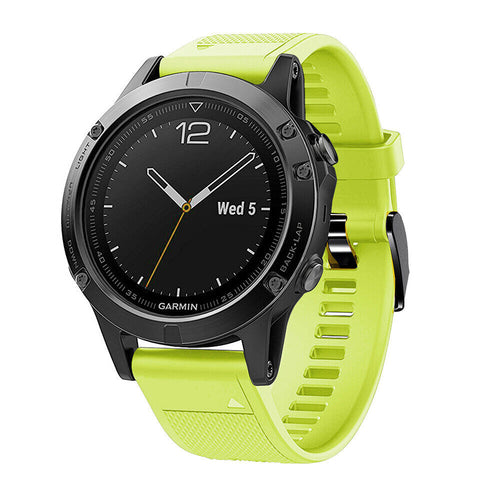 Garmin D2 Mach 2 - 47mm Silikonarmband (Hellgrün)