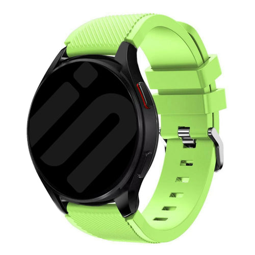 Amazfit Bip U (Pro) Twill Silicone Strap (Light Green)
