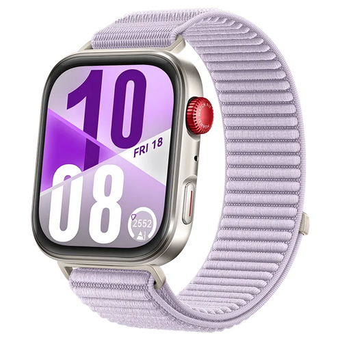 Huawei Watch Fit 3 Nylon Wave Armband (hellpurpur)