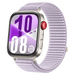 Huawei Watch Fit 4 Nylon Wave Strap (Light Purple)