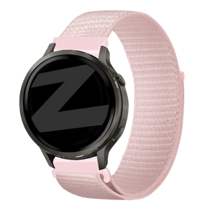 Bandz Garmin Forerunner 265s nylon loop band (lichtroze)