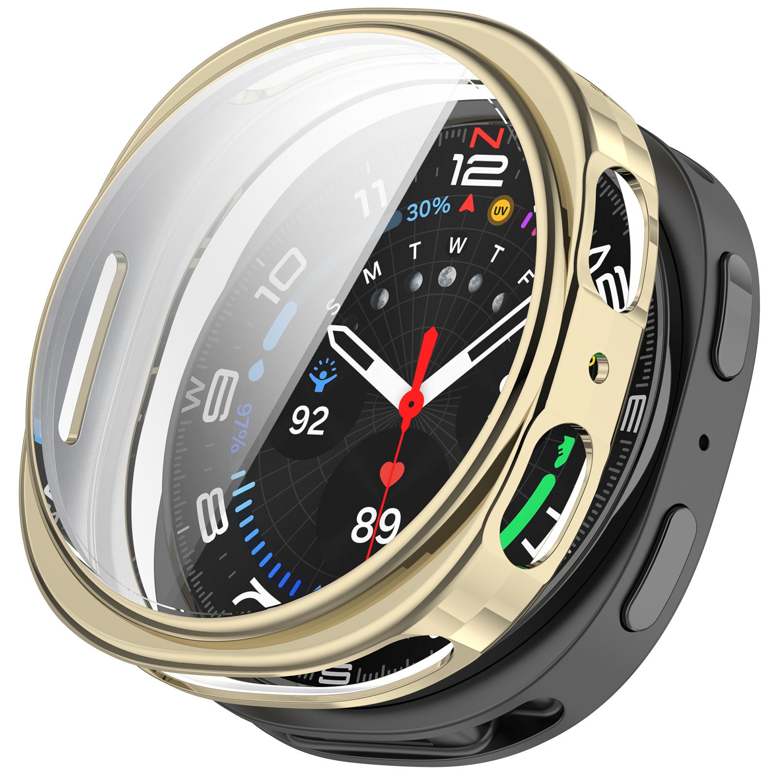 Samsung Galaxy Watch 8 - 40mm TPU Case (Light Gold)