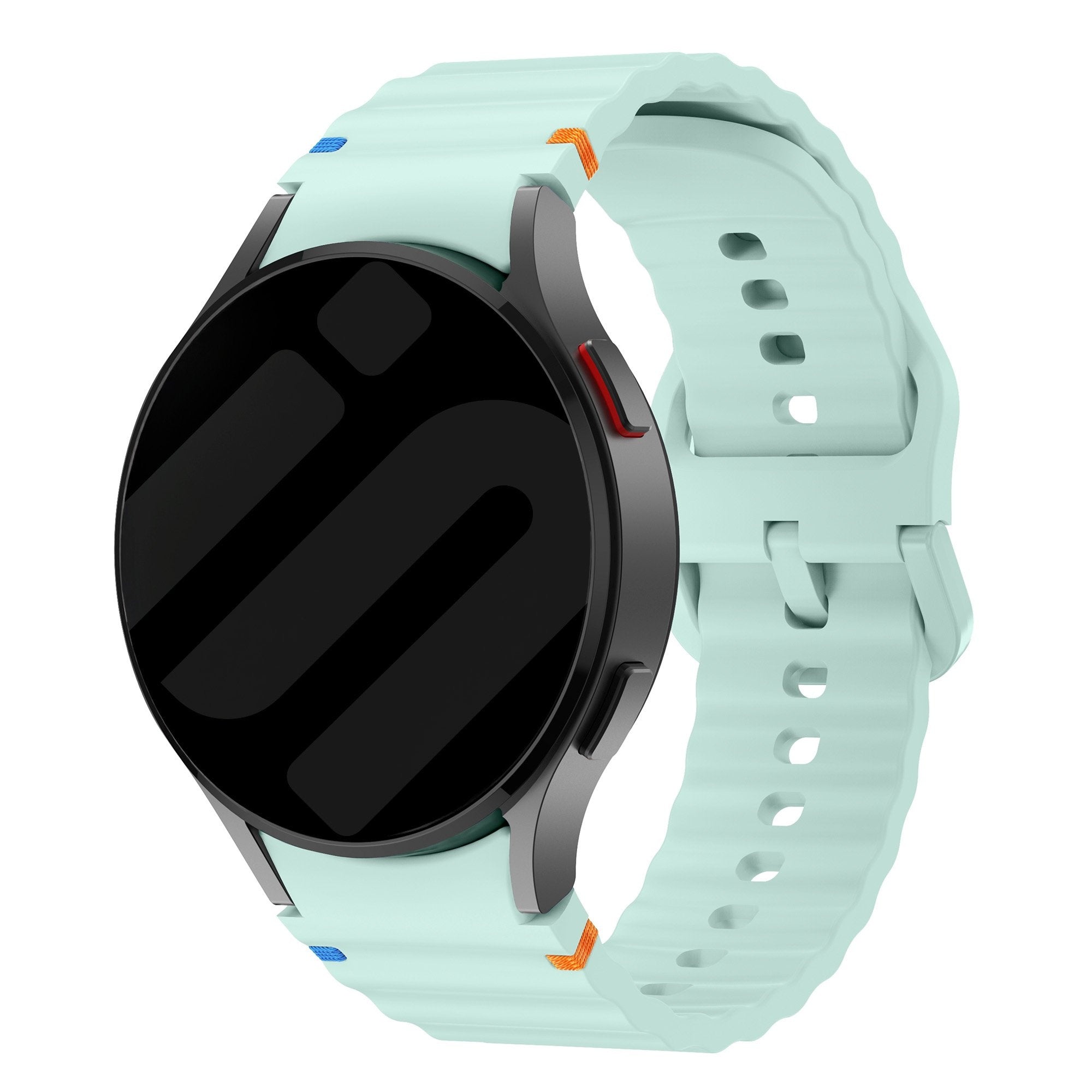 Samsung Galaxy Watch 6 40mm mit wellenförmigem Armband (Hellgrün)