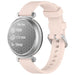 Pebble Round 2 - 14mm Klassisches Silikonarmband (Hellrosa)