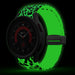 Luminöser Leopard Samsung Galaxy Watch 6 Classic 43 mm D-Schnalle