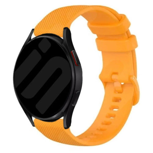 Correa silicona premium Amazfit Bip 6 (naranja)
