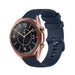 Samsung Galaxy Watch 3 41mm Luxe Siliconen bandje (donkerblauw)