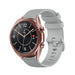 Samsung Galaxy Watch 3 41mm Premium Silicone Strap (Grey)
