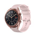 Samsung Galaxy Watch 3 41mm Luxus- Silikonarmband (Rosa)
