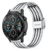 Honor Magic Watch 2 roestvrij stalen band (zilver/zwart)