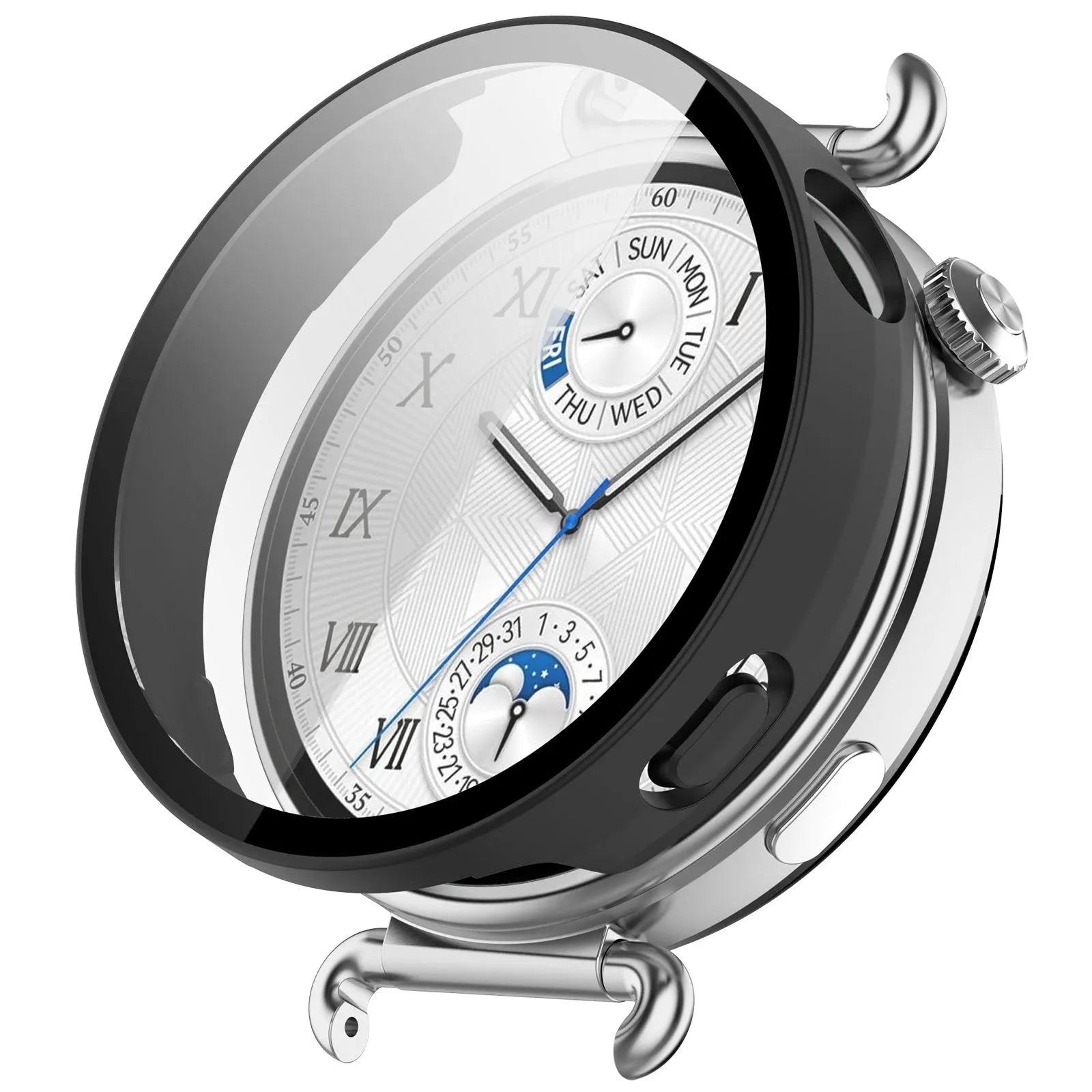 Funda con vidrio PC Huawei Watch GT 6 - 41mm (negro)