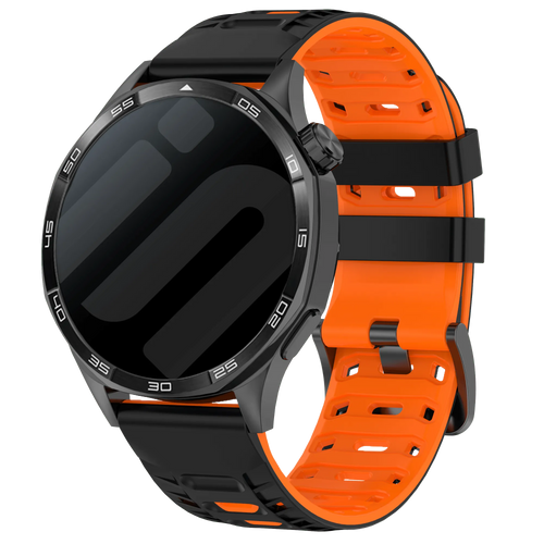 Huawei Watch GT Runner 2 Mecha Sportarmband (Schwarz/Orange)