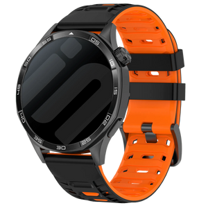 Amazfit GTR 3 (Pro) Mecha Sport Strap (Black/Orange)