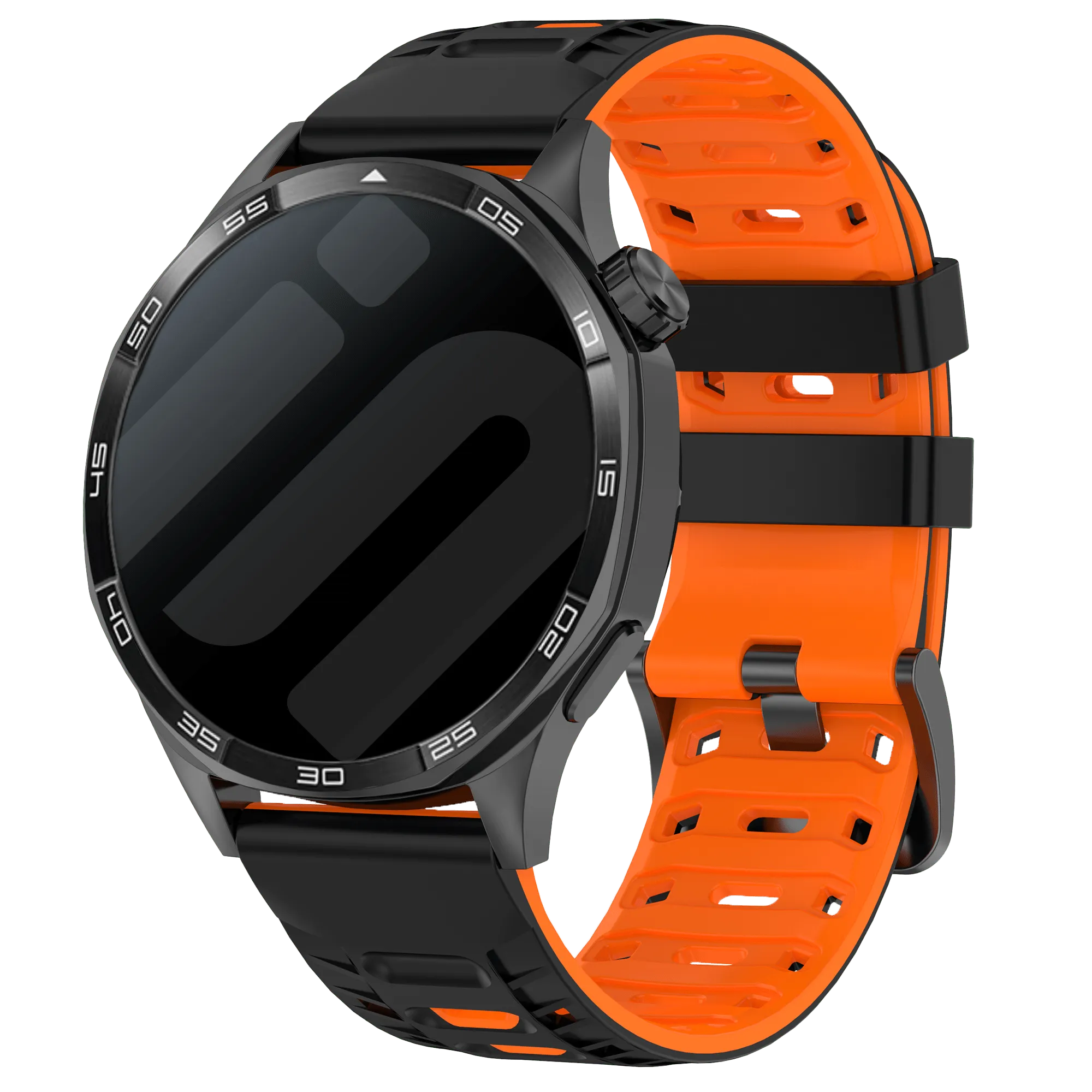 Bracelet sport Mecha Gard Pro Health Smartwatch 3 - 48mm (noir/orange)