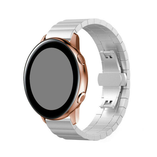 Correa acero con eslabones Garmin Venu 4 - 41mm (plateado)
