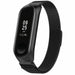 Xiaomi Mi Band 3 / 4 Milanese-Armband (Schwarz)