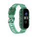 Xiaomi Mi Band 6 clear TPU bandje (transparant-groen)