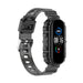 Xiaomi Mi Band 6 Clear TPU-Armband (Transparent-Schwarz)