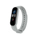 Correa silicona Xiaomi Mi Band 6 (gris)