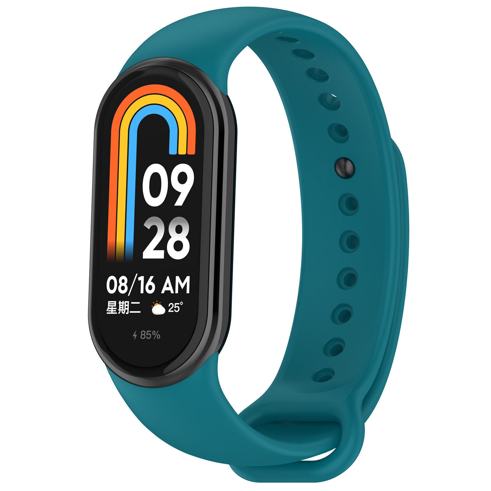 Xiaomi Smart Band 10 Silikonarmband (Blau/Grün)