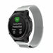 Correa milanesa Garmin Forerunner 970 (plateado)