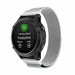Bracelet Milanais Garmin Instinct E - 45mm (argent)