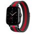 Bracelet milanais Amazfit GTS 2 (noir/rouge)