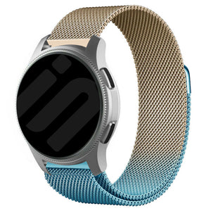 Amazfit Bip 6 Milanese Strap (Blue/Gold)