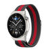 Correa milanese Huawei Watch GT 3 Pro 46mm (negro/rojo)