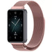 Bracelet Milanais Honor Band 9 (rose)