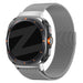 Bandz Samsung Galaxy Watch Ultra Milanese loop band (zilver)