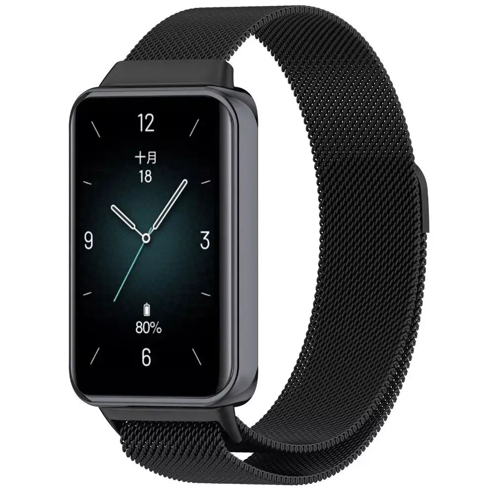 Honor Band 10 Milanese band (zwart)